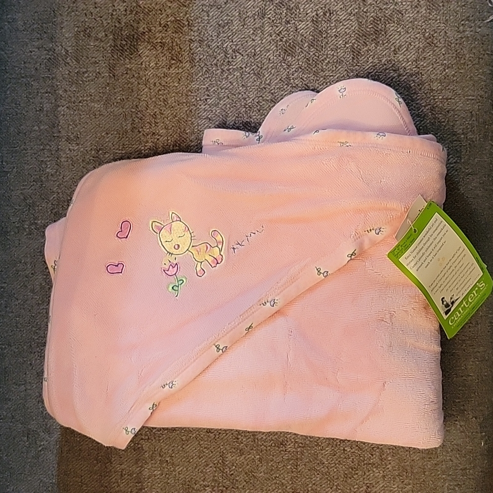 Baby hooded bath towel set